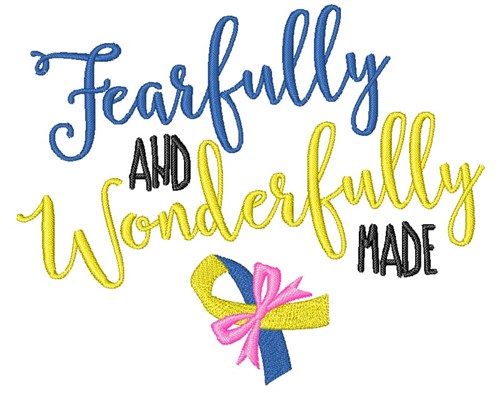 Fearfully & Wonderfully  Made Machine Embroidery Design