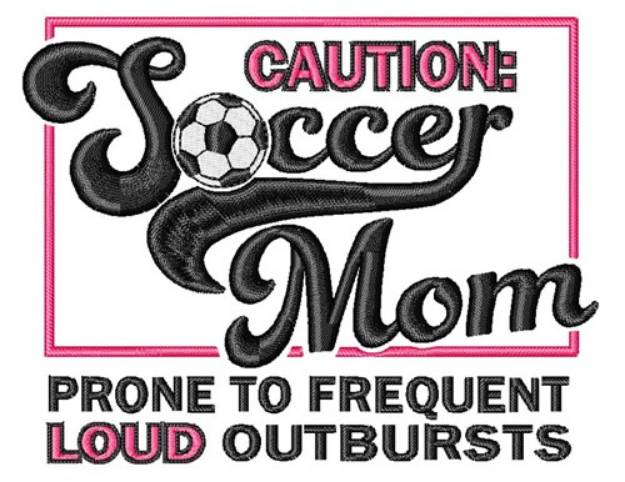 Picture of Soccer Mom Machine Embroidery Design