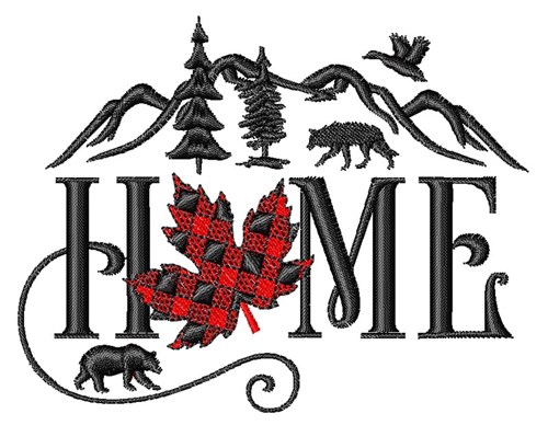 Canada Home Machine Embroidery Design