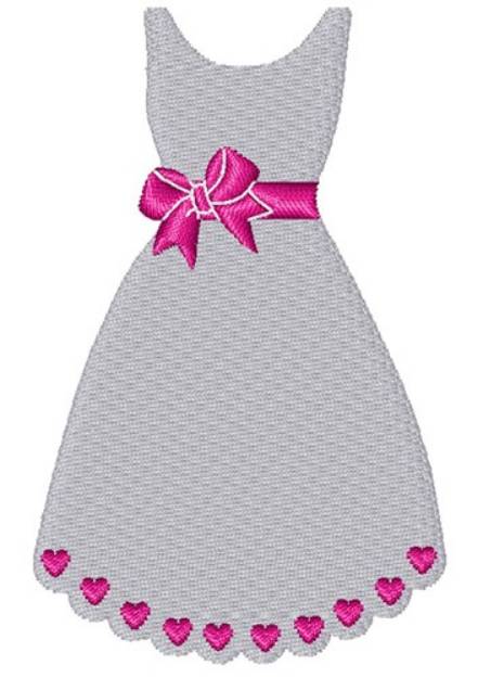 Picture of Flower Girl Dress Machine Embroidery Design
