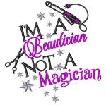 Picture of Im A Beautician Machine Embroidery Design