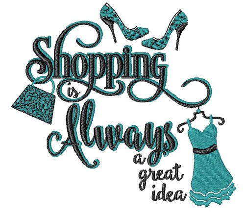 Shoppings A Great Idea Machine Embroidery Design