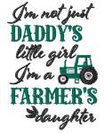 Picture of Im A Farmers Daughter Machine Embroidery Design