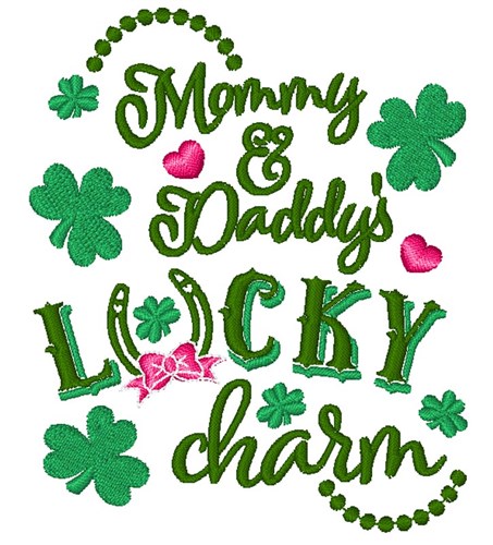 Their Lucky Charm Machine Embroidery Design