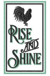 Picture of Rise And Shine Machine Embroidery Design