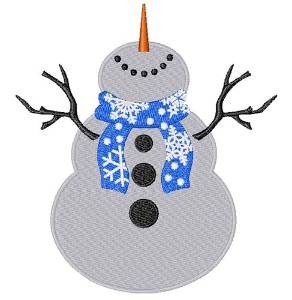 Picture of Snowman & Scarf