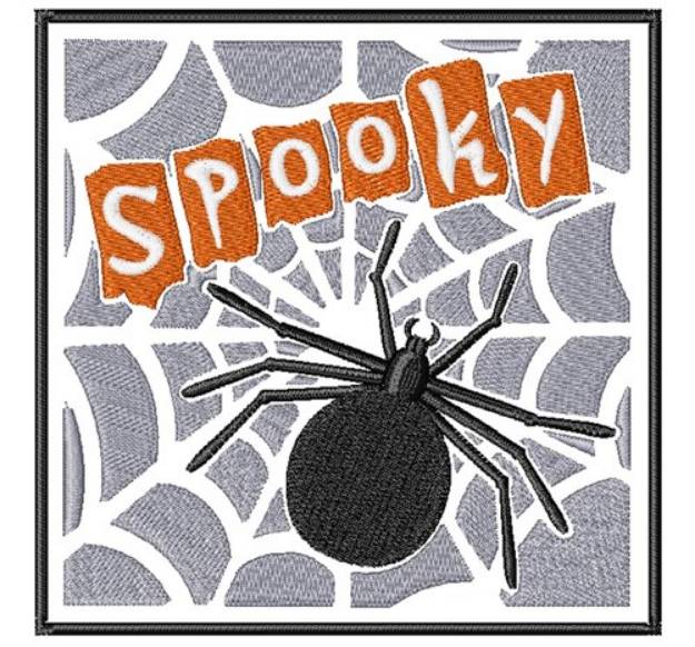 Picture of Spooky Spider Machine Embroidery Design