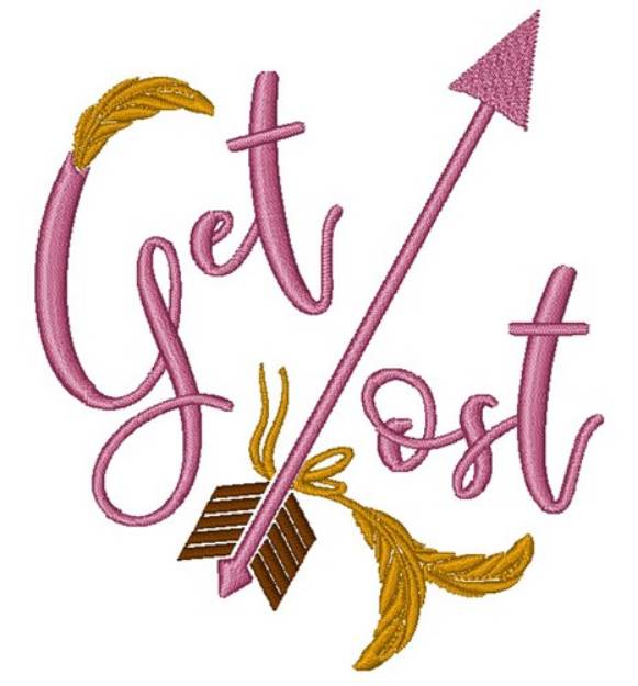 Picture of Get Lost Machine Embroidery Design