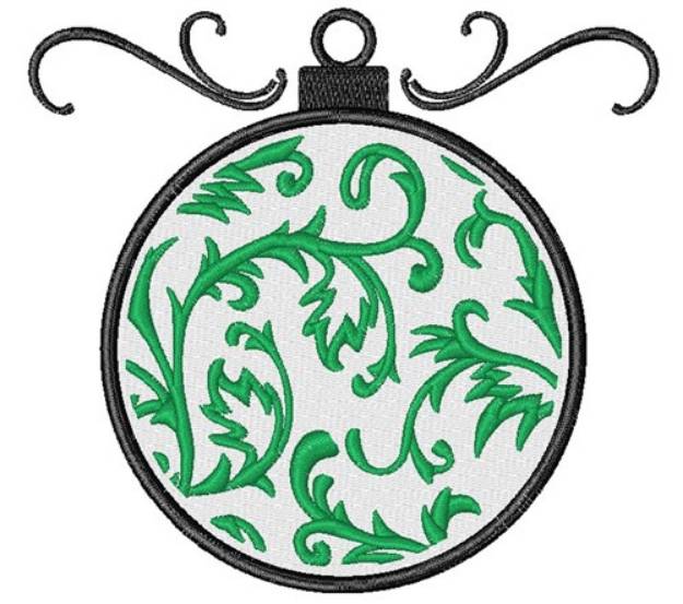 Picture of Holiday Ornament Machine Embroidery Design