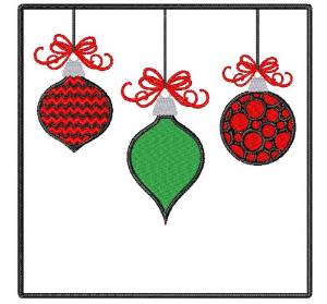 Picture of Decorative Christmas Ornaments