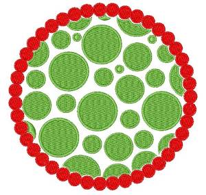 Picture of Spotted Christmas Circle