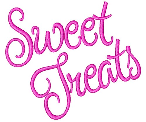 Sweet Treats Machine Embroidery Design
