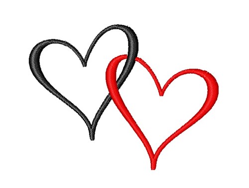 Heart Love Machine Embroidery Design