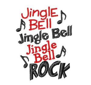 Picture of Jingle Bell Rock Machine Embroidery Design