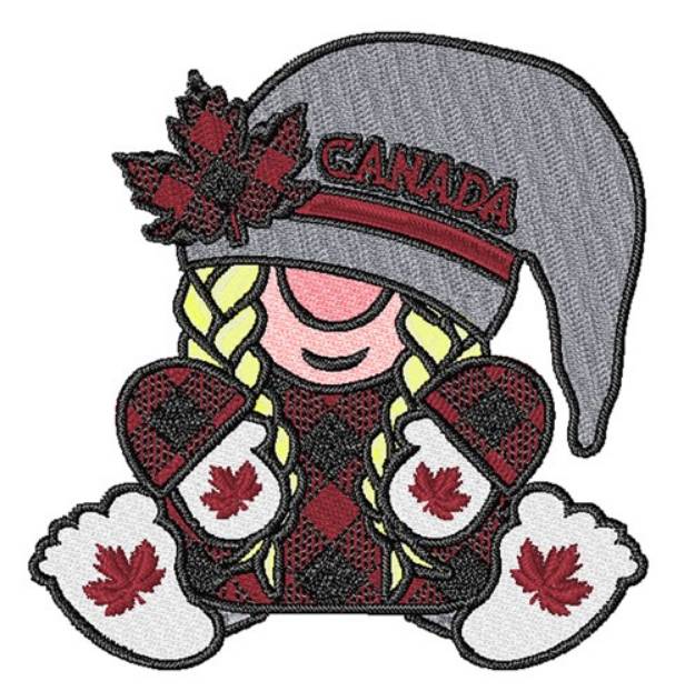 Picture of Canadian Gnome Machine Embroidery Design