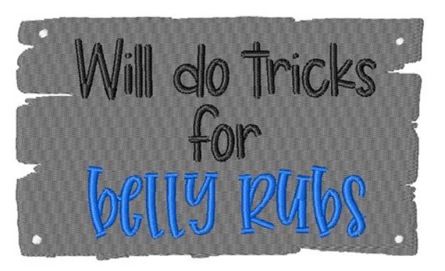 Picture of Belly Rubs Machine Embroidery Design