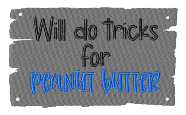 Picture of For Peanut Butter Machine Embroidery Design