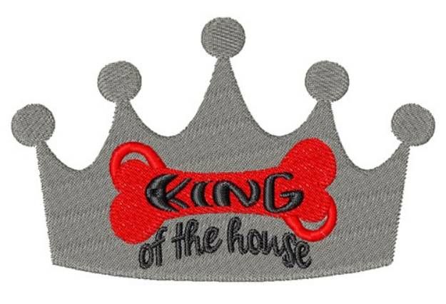 Picture of King Of House Machine Embroidery Design