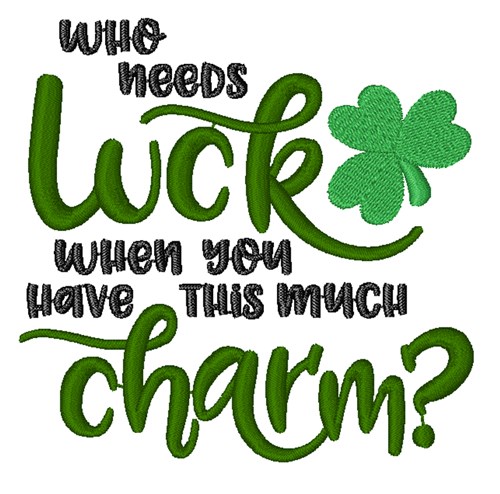 Luck Charm Machine Embroidery Design