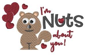 Picture of Nuts About You Machine Embroidery Design