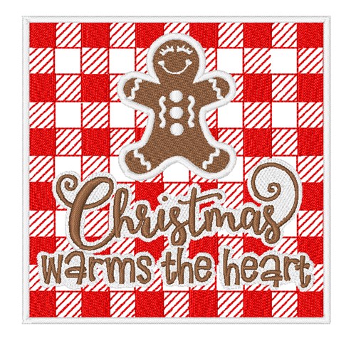 Warms The Heart Machine Embroidery Design
