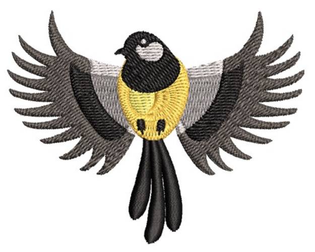 Picture of Phoenix Bird Machine Embroidery Design