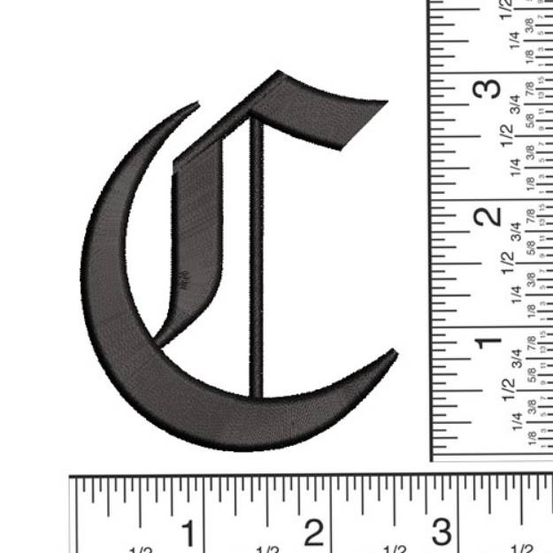Picture of Canterbury Gothic C Machine Embroidery Design