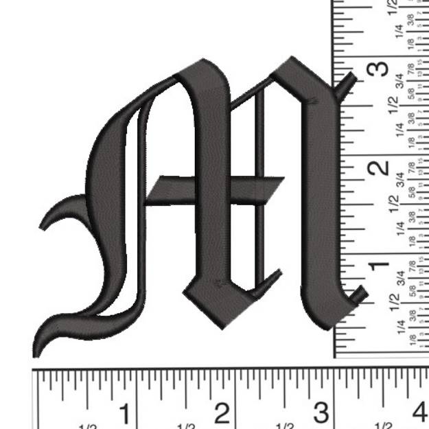Picture of Canterbury Gothic  M Machine Embroidery Design