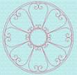Picture of Quilt Block Circle Symmetry Machine Embroidery Design