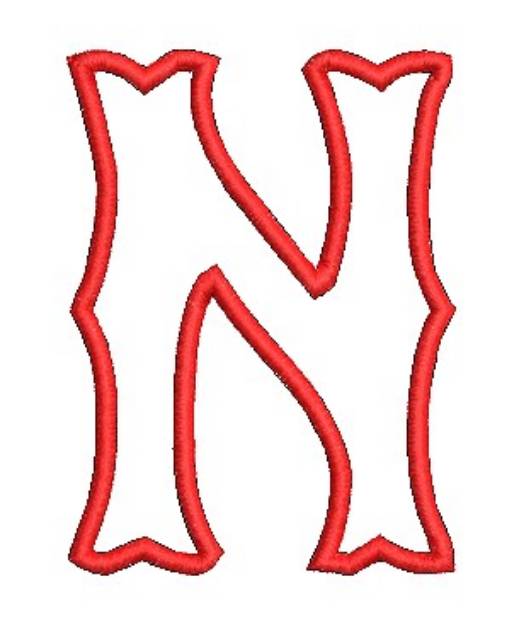 Picture of Fenway Applique N Machine Embroidery Design