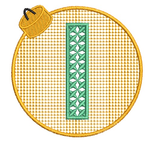 Xmas Ornament I Machine Embroidery Design