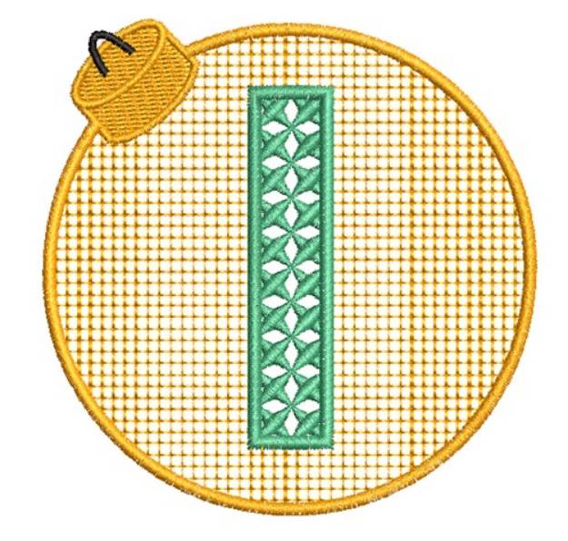 Picture of Xmas Ornament I Machine Embroidery Design