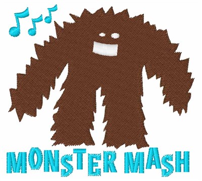 Monster Mash Machine Embroidery Design