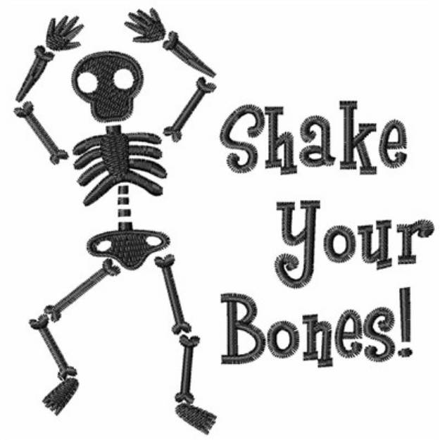 Picture of Shake Your Bones Machine Embroidery Design