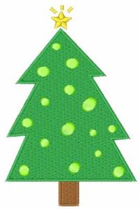 Picture of Christmas Tree   Machine Embroidery Design