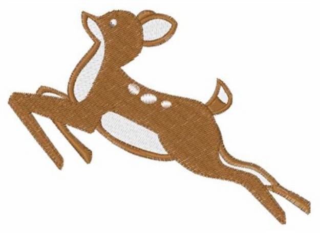 Picture of Deer Fawn Machine Embroidery Design