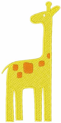 Giraffe Machine Embroidery Design