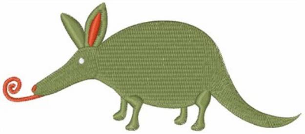 Picture of Aardvark Machine Embroidery Design
