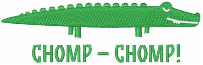 Chomp Chomp Machine Embroidery Design