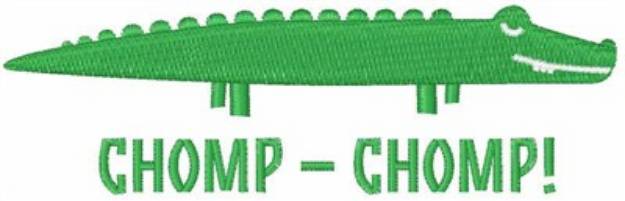 Picture of Chomp Chomp Machine Embroidery Design