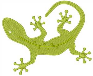 Picture of Newt Salamander Machine Embroidery Design