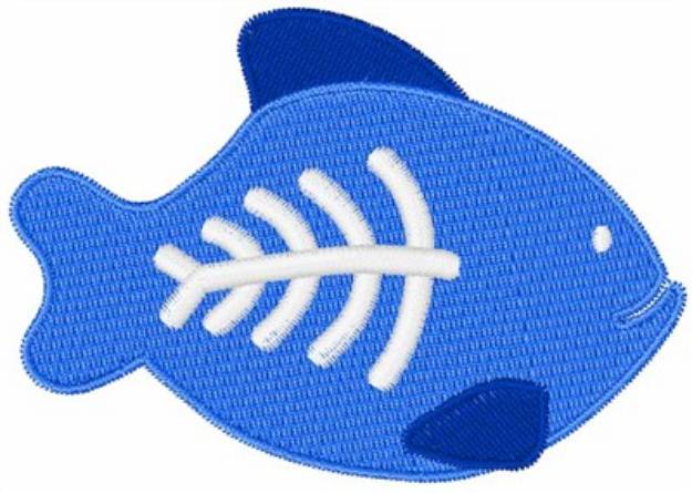 Picture of X-Ray Fish Machine Embroidery Design