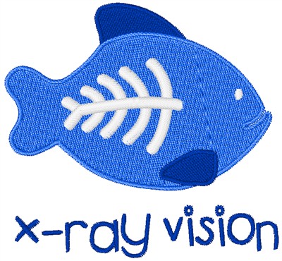 X-Ray Vision Machine Embroidery Design