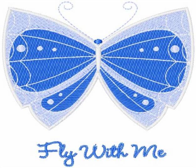 Picture of Fly With Me Machine Embroidery Design