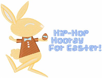Hip-Hop Hooray Machine Embroidery Design