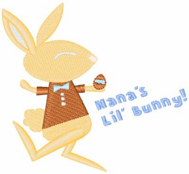 Picture of Nanas Lil Bunny Machine Embroidery Design
