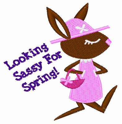 Looking Sassy Machine Embroidery Design