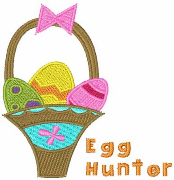 Picture of Egg Hunter Machine Embroidery Design