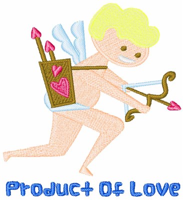 Product Of Love Machine Embroidery Design