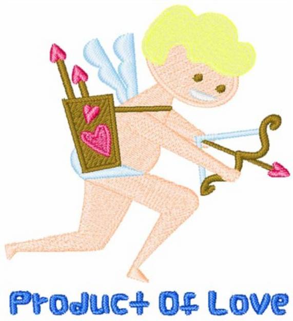 Picture of Product Of Love Machine Embroidery Design